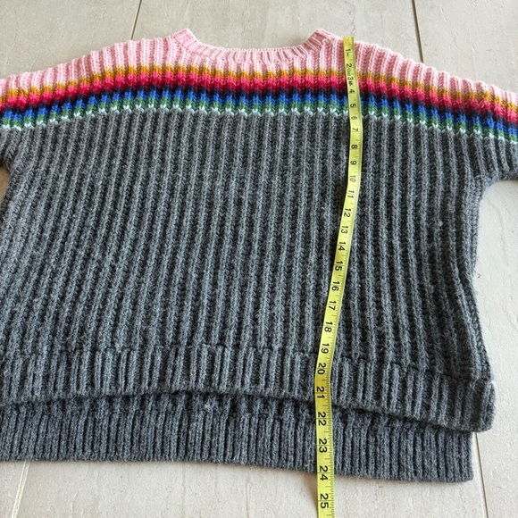 XIRENA Colorblock / Rainbow Apres Ski Sweater Relaxed Fit Size XS - Picture 8 of 10